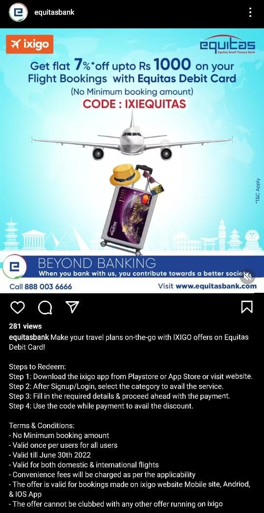 Marketing Strategy of Equitas Holding - Campaign 1