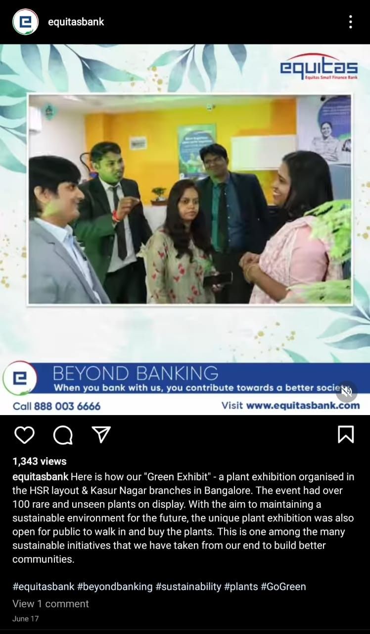 Marketing Strategy of Equitas Holding - Campaign 1