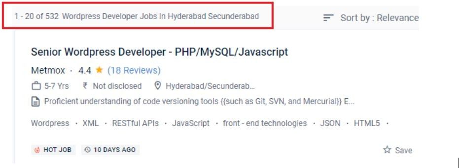 wordpress Courses in hyderabad